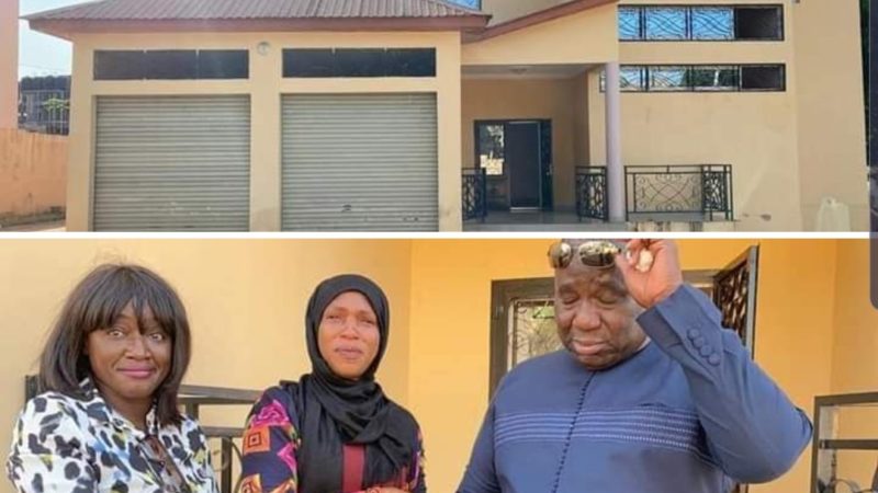 Humanitaire/ Kerfalla Camara KPC offre une villa à une famille démunie.
