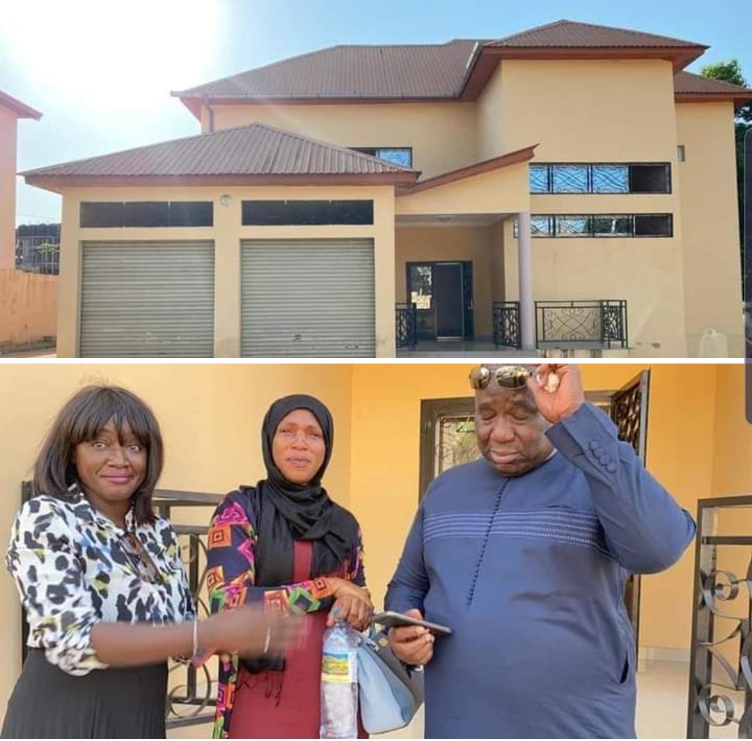 Humanitaire/ Kerfalla Camara KPC offre une villa à une famille démunie.