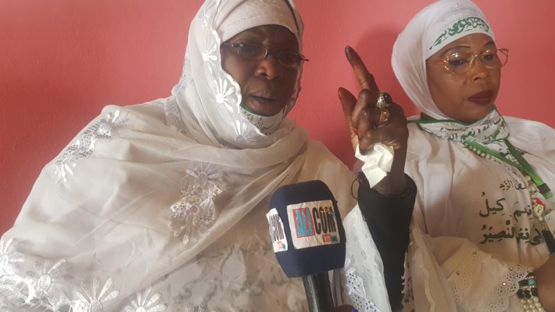 Société: Hadja Mariama Ciré Diaby dans le nouveau local D&rsquo;Alicom TV.