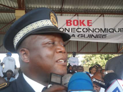 Deguerpissement/Boké : Gouverneur, Général Siba Séverin Lohalamou. « casser ce qui doit être casser c&rsquo;est vrai , mais il faut maintenir les lieux propres « 
