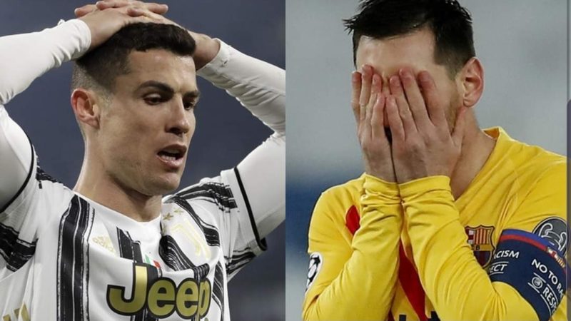Ligue des champions: Messi et Ronaldo absents des quarts de finale, une première depuis 2005