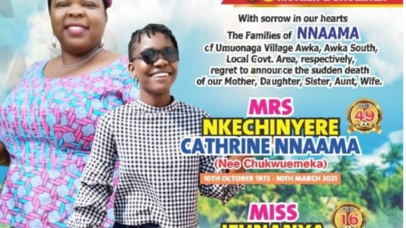Nigeria: une mère et sa fille tuées alors qu’elle tentait de la sauver d’un violeur