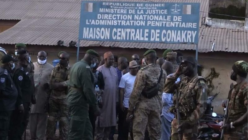 POLITIQUE EN GUINÉE/ premières  libérations de 80 détenus politiques du régime CNRD