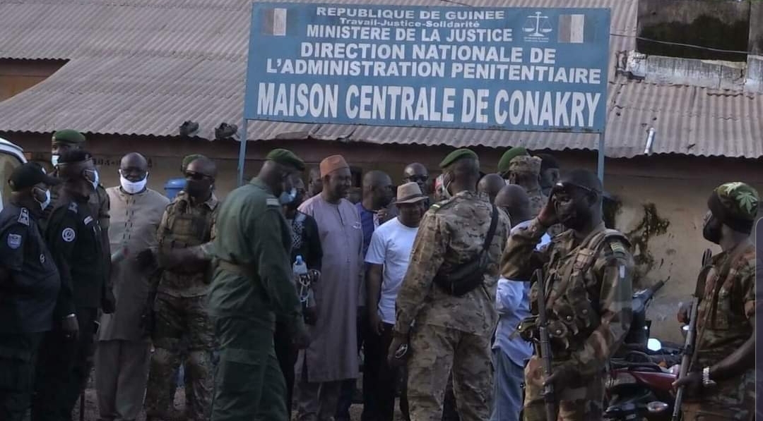 POLITIQUE EN GUINÉE/ premières  libérations de 80 détenus politiques du régime CNRD