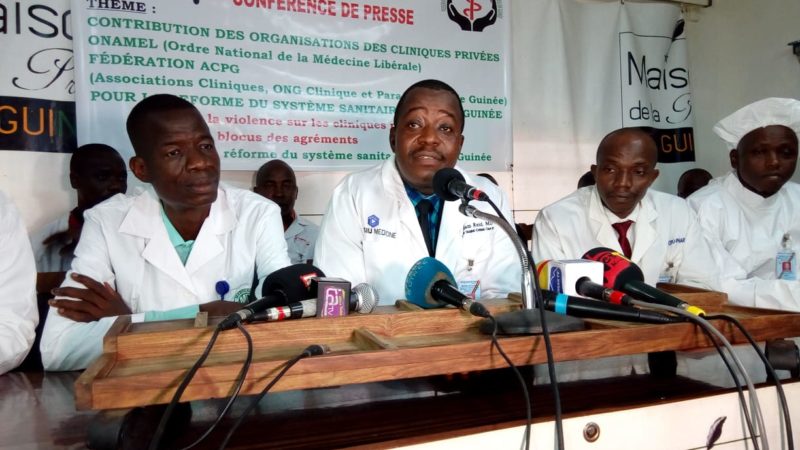 Déclaration de l&rsquo;ordre National des Médecins de Guinée.