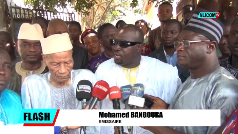 KEÏTAYA/ Mohamed Léon Bangoura à la rencontre de la communauté konia au nom du CNRD.