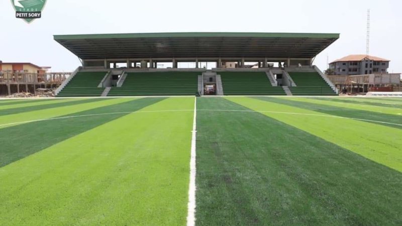 Non homologation du Stade Petit SORY Cette autre pilule de la Feguifoot qui ne passe pas!