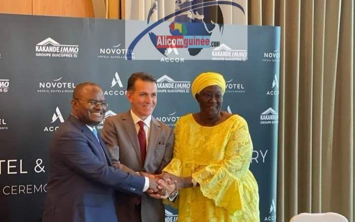 Kerfalla Camara Kpc au cœur du développement en Guinée. un partenariat avec le Groupe Accor, pour la construction deux hôtels en Guinée en 2024