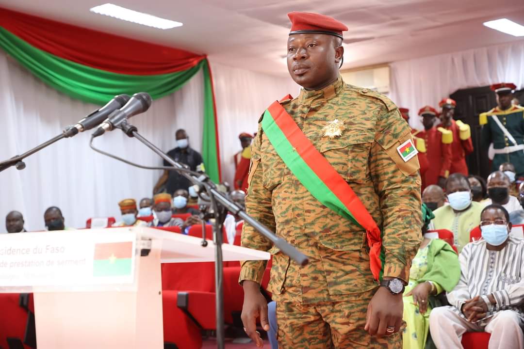 Discours de prestation de serment du président du Faso