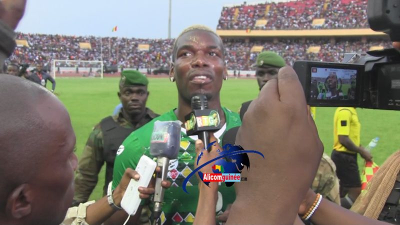 GALA DE FOOTBALL/les 48h de PAUL POGBA en Guinée, une ambiance indescriptible au stade de Nongo