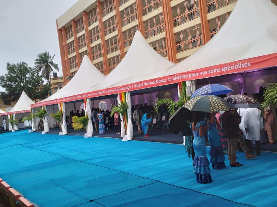 Cérémonie d’inauguration de l&rsquo;hôpital National du CHU-Donka, ce mercredi 17 Août 2022