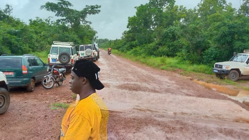 Kindia/ Remise officielle de la piste rurale de Daboya: un ouf de soulagement pour les bénéficiaires. 