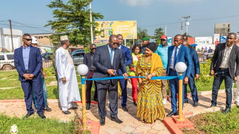 𝗔𝗠𝗘𝗡𝗔𝗚𝗘𝗠𝗘𝗡𝗧 𝗗𝗘𝗦 𝗖𝗔𝗥𝗥𝗘𝗙𝗢𝗨𝗥𝗦 : la Gouverneure M’mawa sylla, L’initiatrice de ce projet