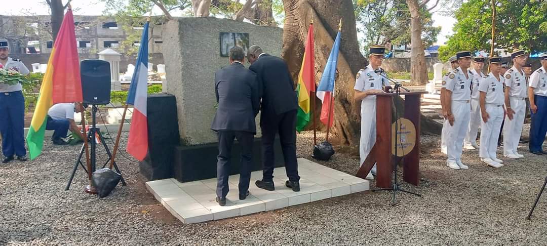 KALOUM/ La célébration de la fin de la première guerre mondiale Armistice. fêter de l&rsquo;autre côté au cimetière de Boulbinet