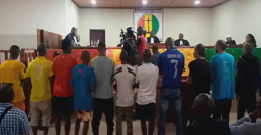 Cérémonie d&rsquo;ouverture d&rsquo;audience criminelle au tribunal de première instance de Kaloum