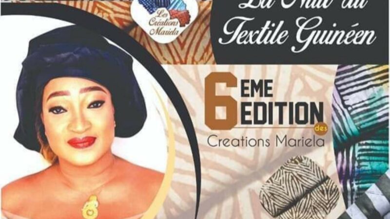 CHAPITEAU DU PALAIS DU PEUPLE/ LA 6ÈME  ÉDITION DE LA PROMOTION DU TEXTILE GUINÉEN, SOUS L&rsquo;INITIATIVE DE MARIAMA GBALAN GBALAN.