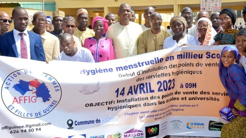 Toucher 1500 École et Universités réunie de la Guinée est la Vocation de l&rsquo;ONG AFFIG « 
