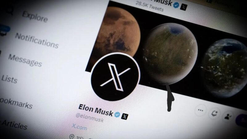 Twitter change de logo : l’oiseau bleu est remplacé par un « X » sur le site du réseau social