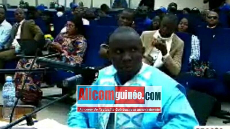 La reprise du procès du 28 septembre 2009: Marcel Guilavogui à la barre