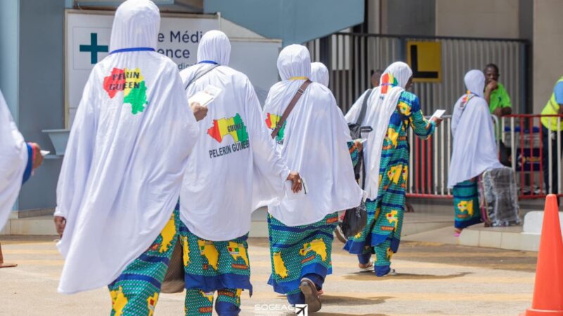 RELIGION: Le tarif du Hajj 2025, fixé à 54 millions 800 mille Gnf par l&rsquo;État guinéen (Communiqué)
