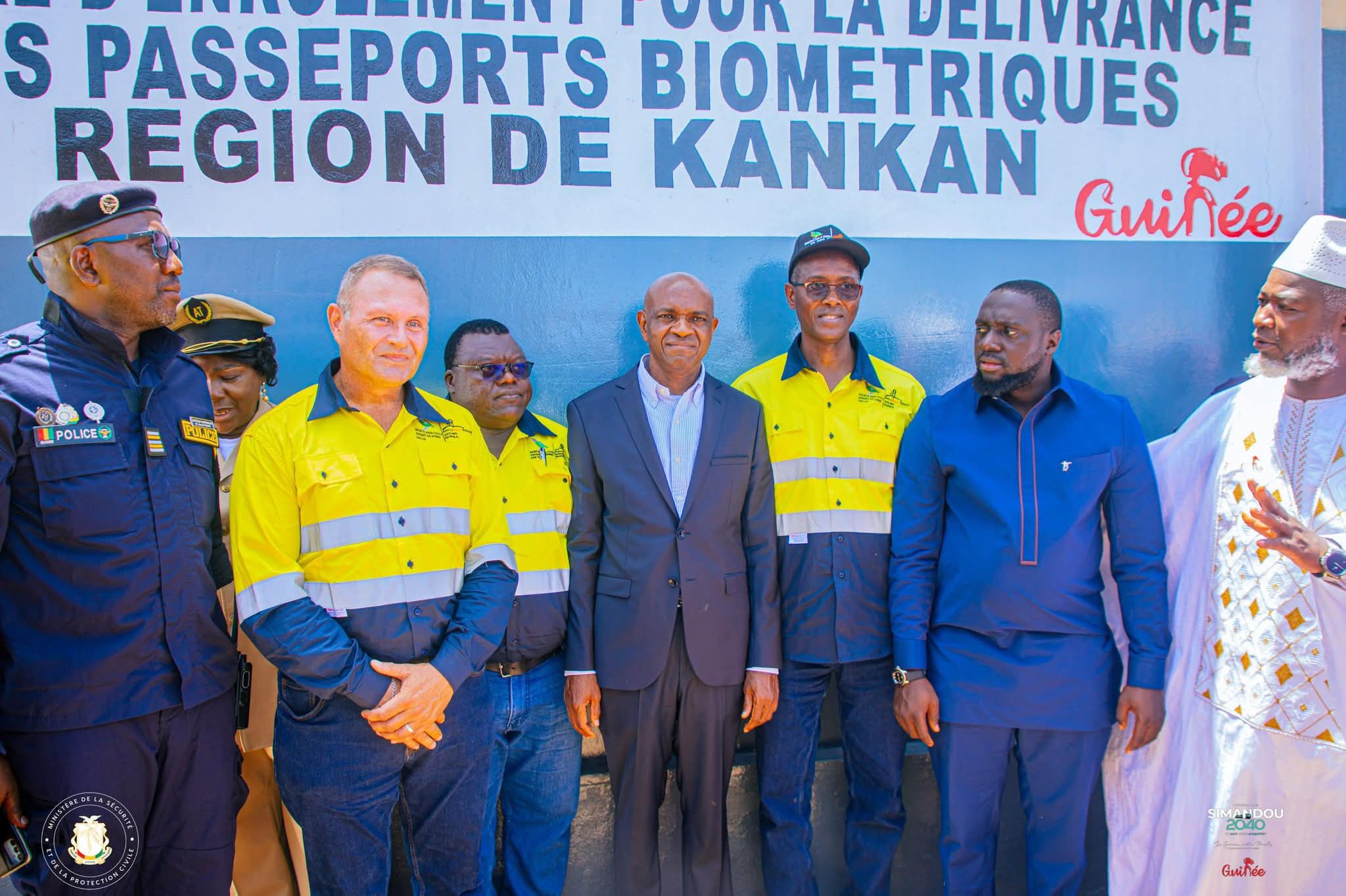 KANKAN : LANCEMENT OFFICIEL DES OPÉRATIONS D’ENRÔLEMENT ET DE DÉLIVRANCE DES PASSEPORTS BIOMÉTRIQUES DANS LA RÉGION ADMINISTRATIVE