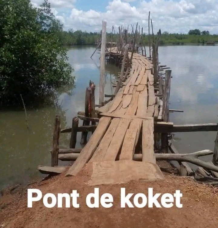 Pont de Koket : Le Passage de la Peur / Quand traverser devient un pari avec la mort