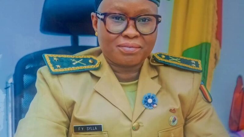 Générale Fatoumata Yarie Sylla : Une femme de vision à la tête des pensions militaires et anciens combattants en Guinée