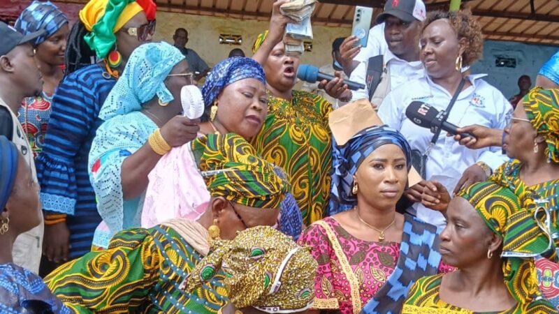 Fria : les femmes appellent à la candidature du Général Mamady Doumbouya pour la présidentielle du 28 décembre