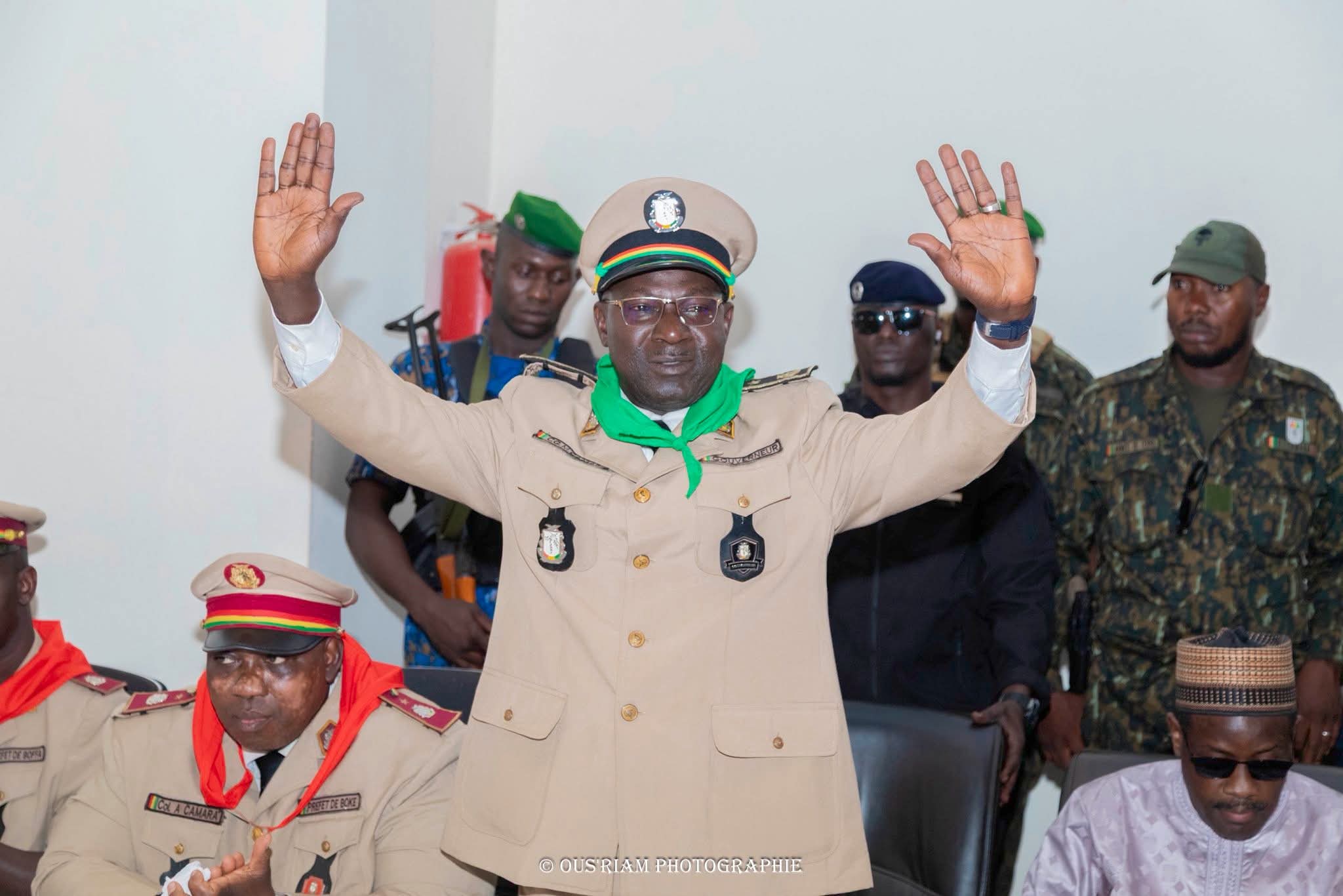 Boké : Passation d’autorité entre Mamadou Camara et Aboubacar Diakité