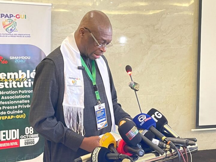 FEPAP-GUI : Amadou Tanou Camara veut bâtir une « maison commune » pour les entreprises de presse