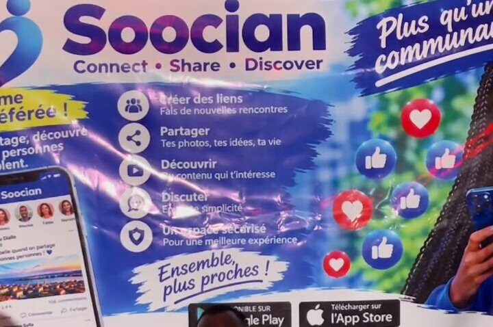 Guinée : SOOCIAN se lance à l’assaut des géants des réseaux sociaux
